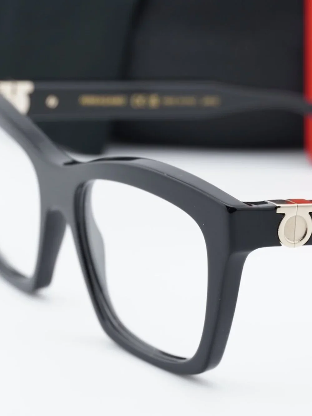 Salvatore Ferragamo SF3022 001 Cat Eye Eyeglasses 53mm – Black